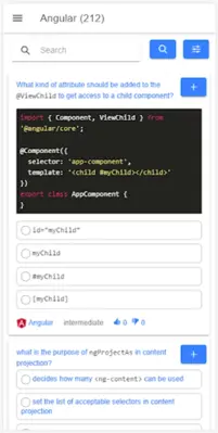 Angular Tests and Quizzes android App screenshot 11